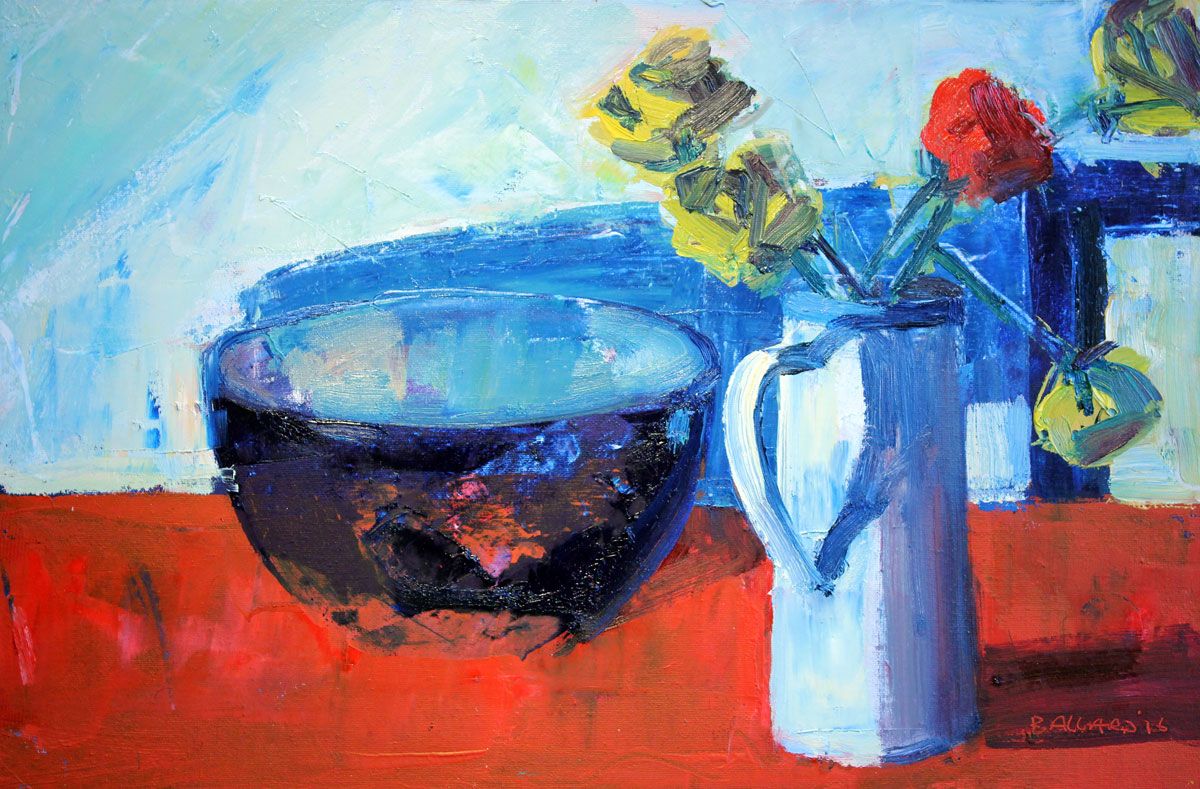 Roses and Bowl