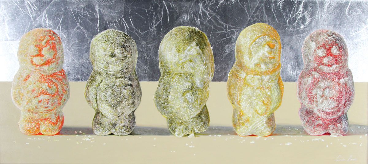 Jelly Babies Line Up