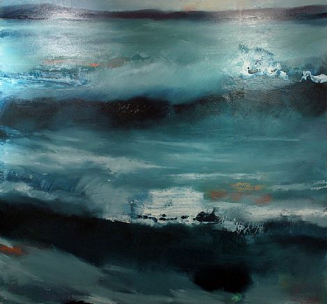 Stormy Sea by John Robinson
