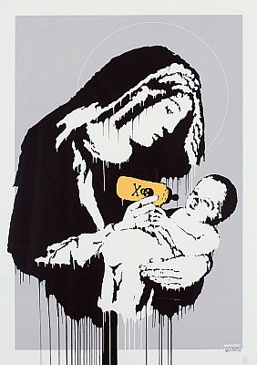Toxic Mary by Banksy