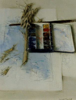 Paint Box and Field Study by James English RHA