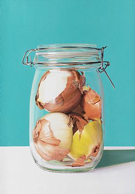 Onions in Jar by Stephen Johnston