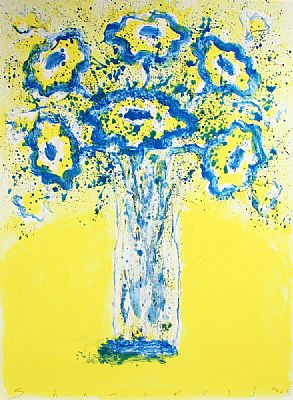 Yellow Flowers by Neil Shawcross